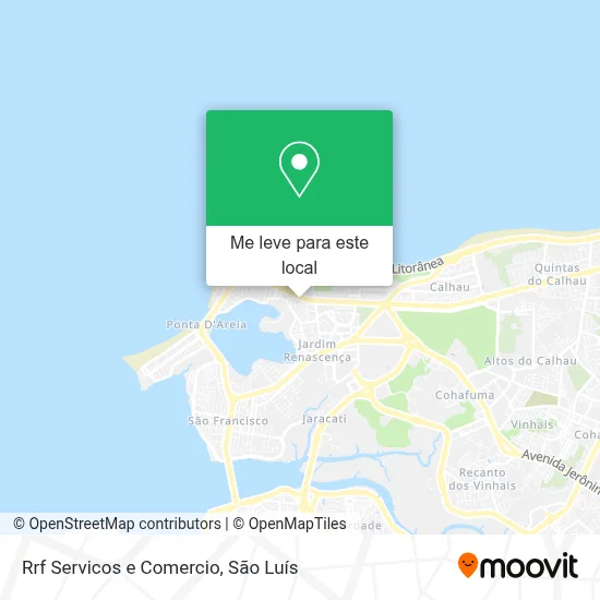 Rrf Servicos e Comercio mapa