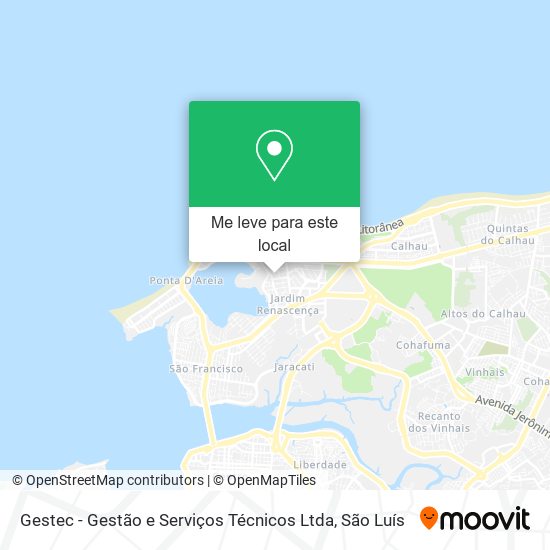 Gestec - Gestão e Serviços Técnicos Ltda mapa