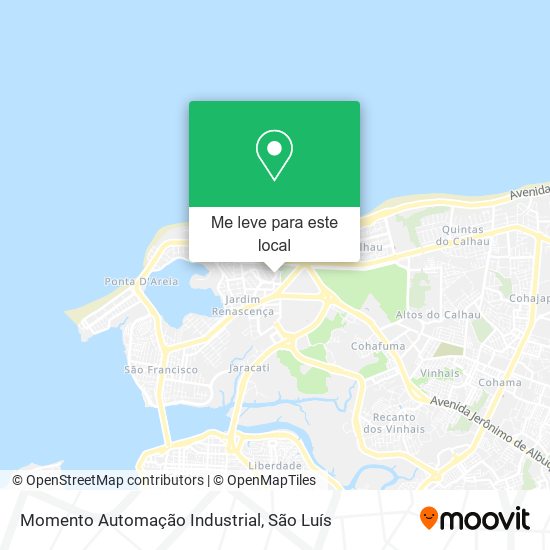 Momento Automação Industrial mapa