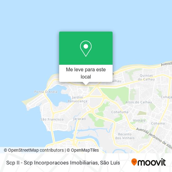 Scp II - Scp Incorporacoes Imobiliarias mapa