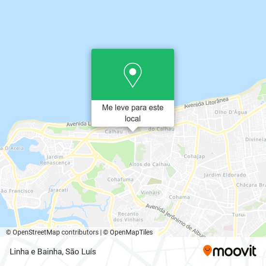 Linha e Bainha mapa
