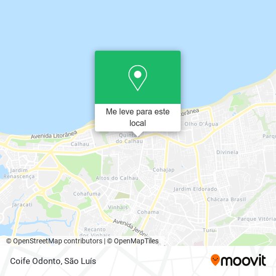 Coife Odonto mapa