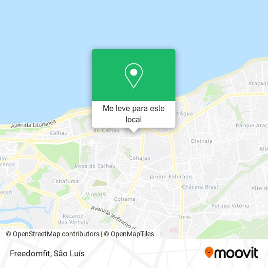 Freedomfit mapa