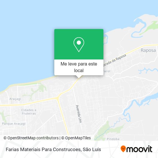 Farias Materiais Para Construcoes mapa