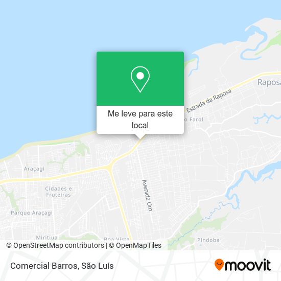 Comercial Barros mapa