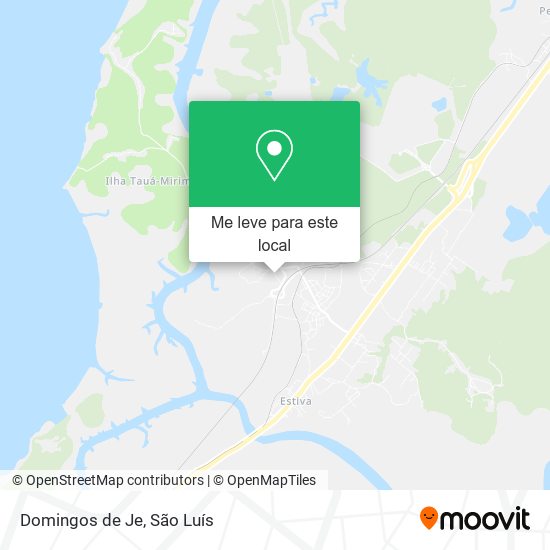 Domingos de Je mapa