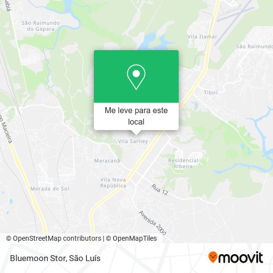 Bluemoon Stor mapa