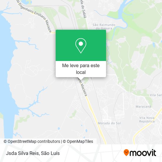Jsda Silva Reis mapa