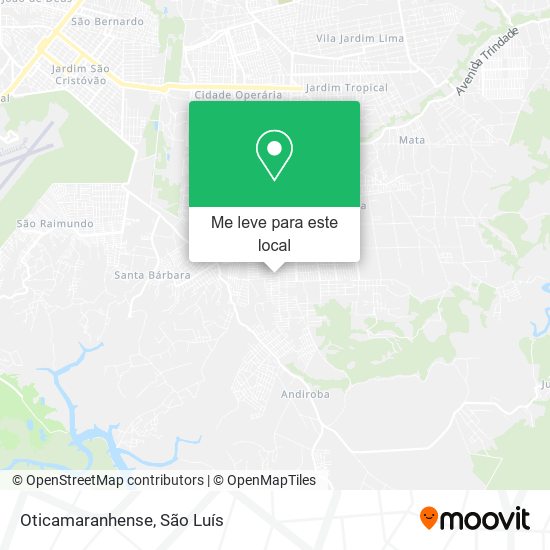 Oticamaranhense mapa