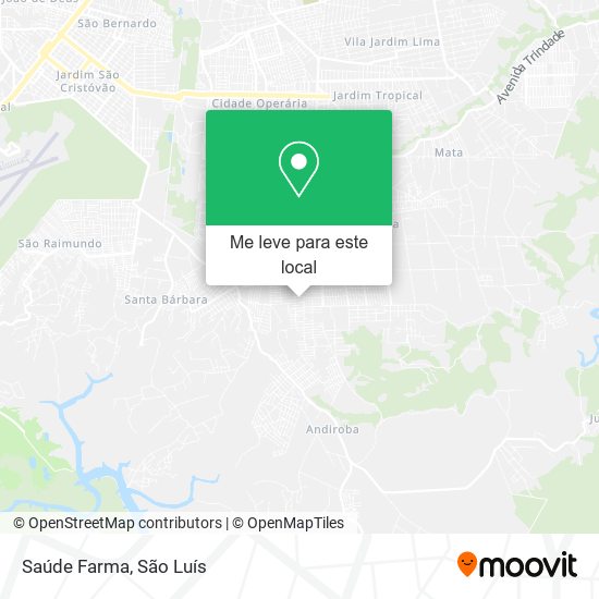 Saúde Farma mapa