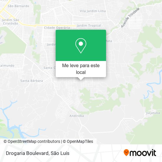 Drogaria Boulevard mapa