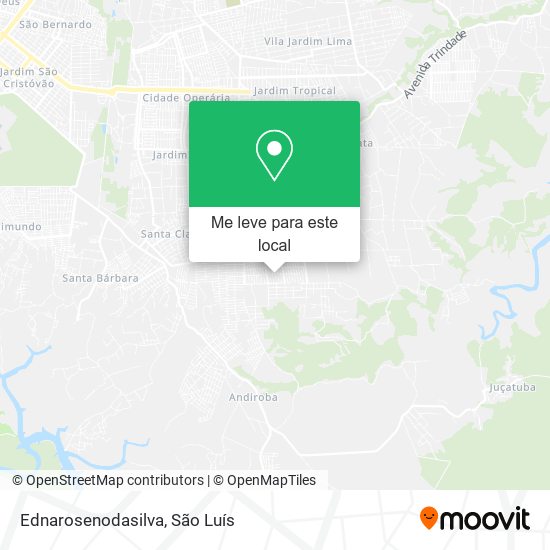 Ednarosenodasilva mapa
