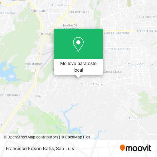 Francisco Edson Batis mapa