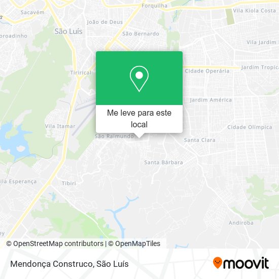 Mendonça Construco mapa