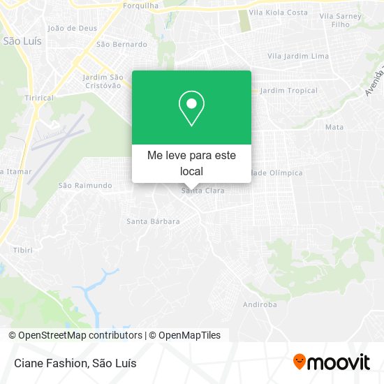 Ciane Fashion mapa