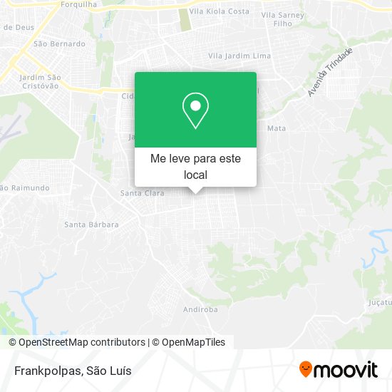 Frankpolpas mapa