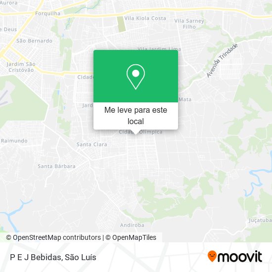 P E J Bebidas mapa