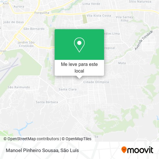 Manoel Pinheiro Sousaa mapa