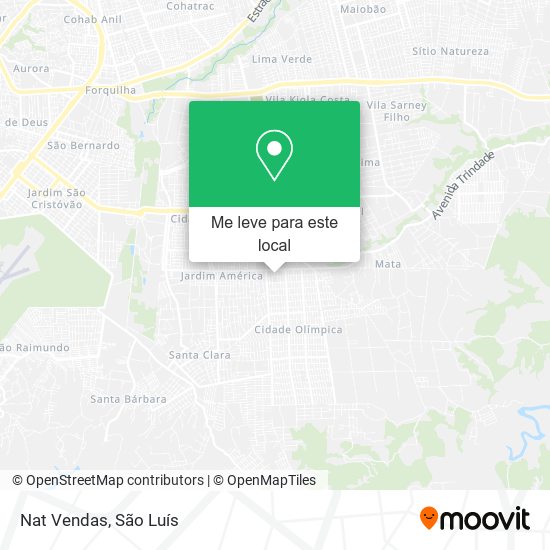 Nat Vendas mapa