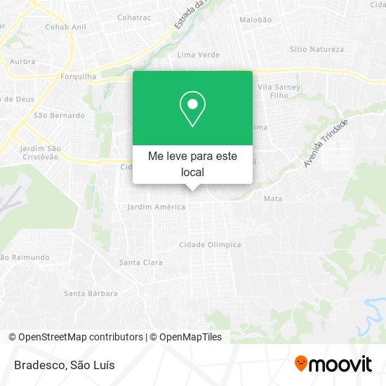 Bradesco mapa
