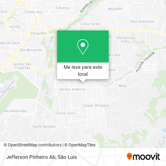Jefferson Pinheiro Ab mapa