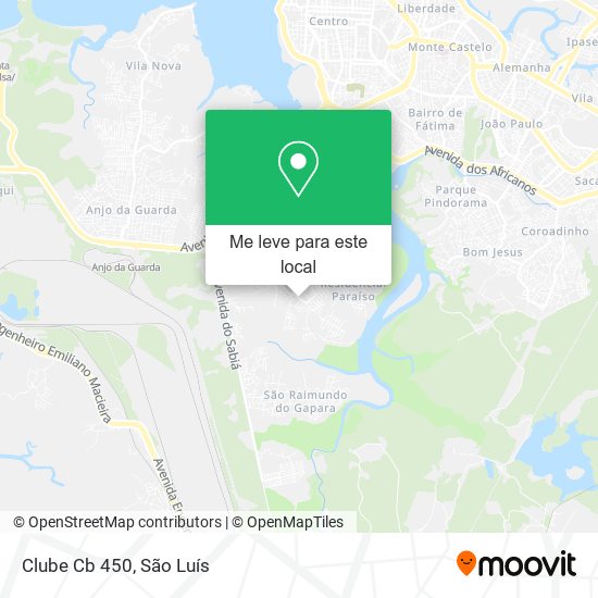 Clube Cb 450 mapa