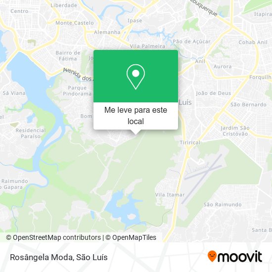 Rosângela Moda mapa
