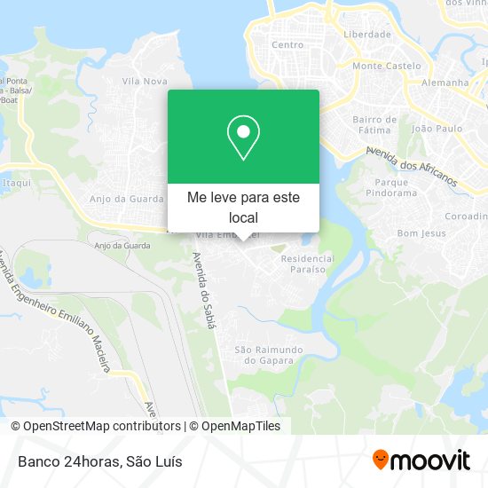 Banco 24horas mapa