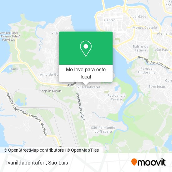 Ivanildabentaferr mapa