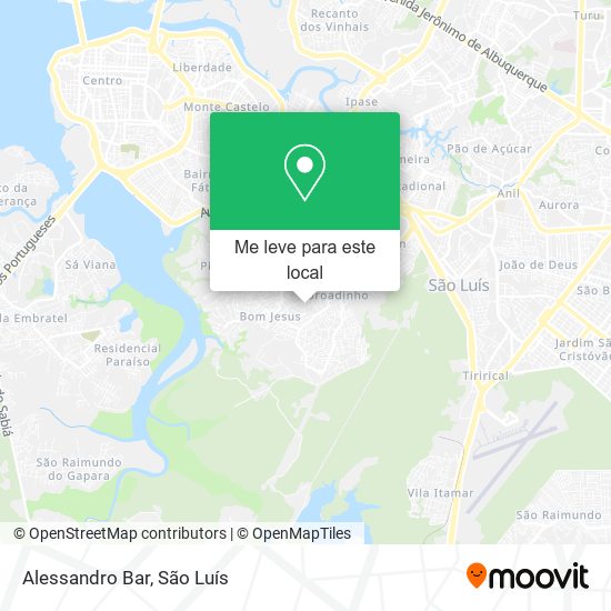 Alessandro Bar mapa