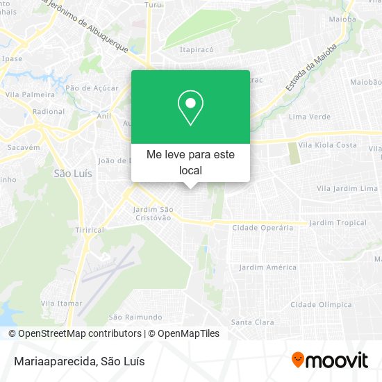Mariaaparecida mapa