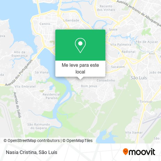 Nasia Cristina mapa
