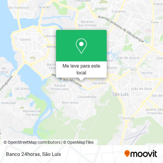 Banco 24horas mapa