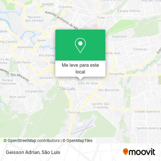 Geisson Adrian mapa