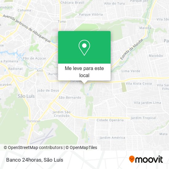 Banco 24horas mapa