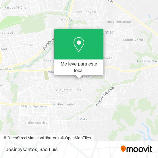 Josineysantos mapa