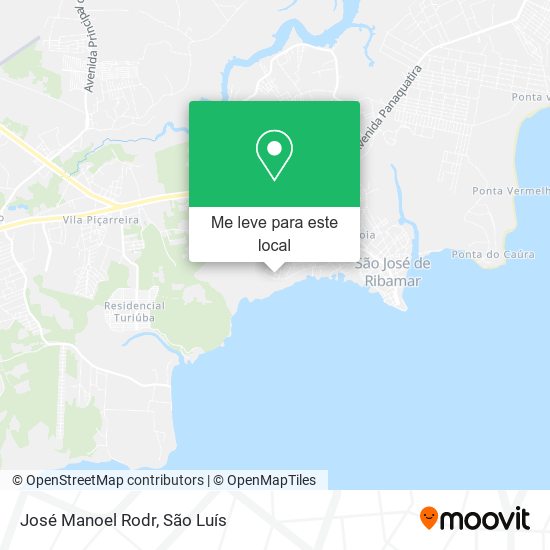 José Manoel Rodr mapa