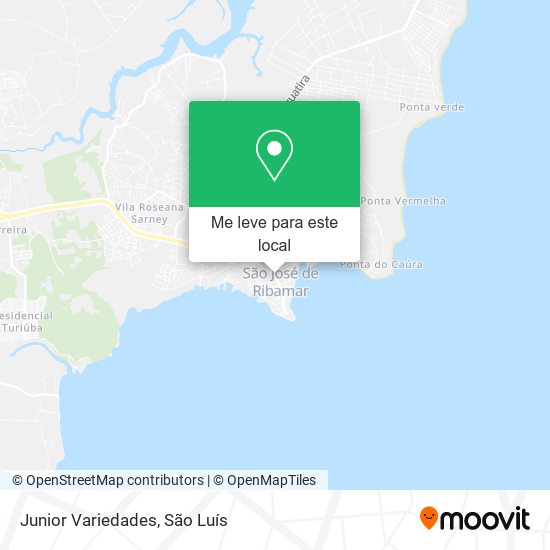 Junior Variedades mapa