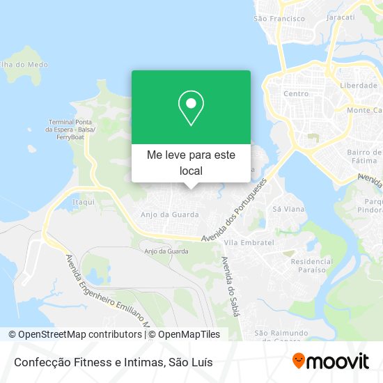 Confecção Fitness e Intimas mapa