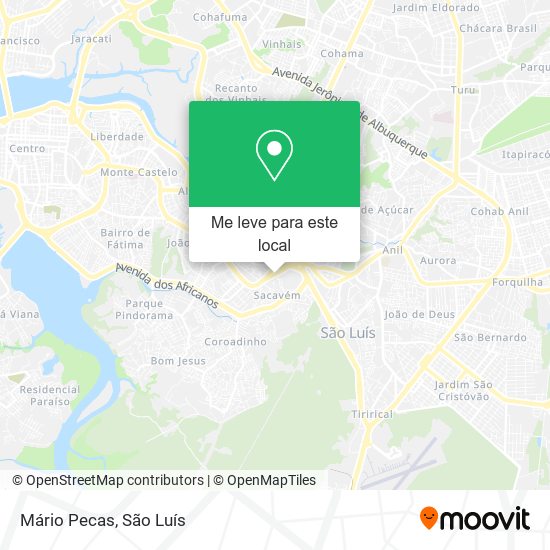 Mário Pecas mapa