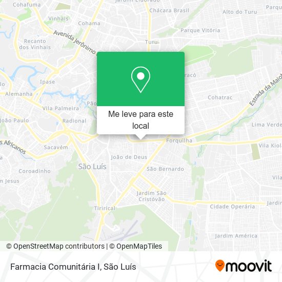 Farmacia Comunitária I mapa