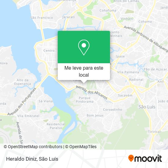 Heraldo Diniz mapa