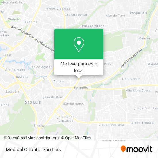 Medical Odonto mapa