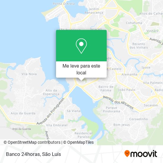 Banco 24horas mapa
