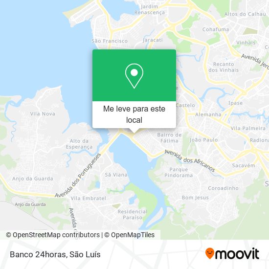 Banco 24horas mapa