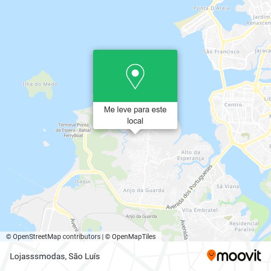 Lojasssmodas mapa