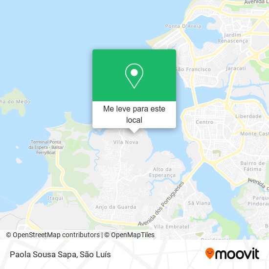 Paola Sousa Sapa mapa