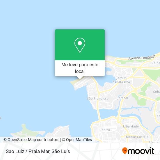 Sao Luiz / Praia Mar mapa