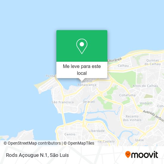 Rods Açougue N.1 mapa