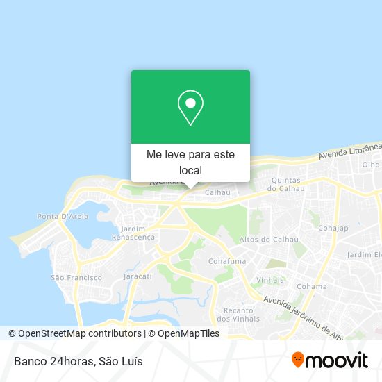Banco 24horas mapa